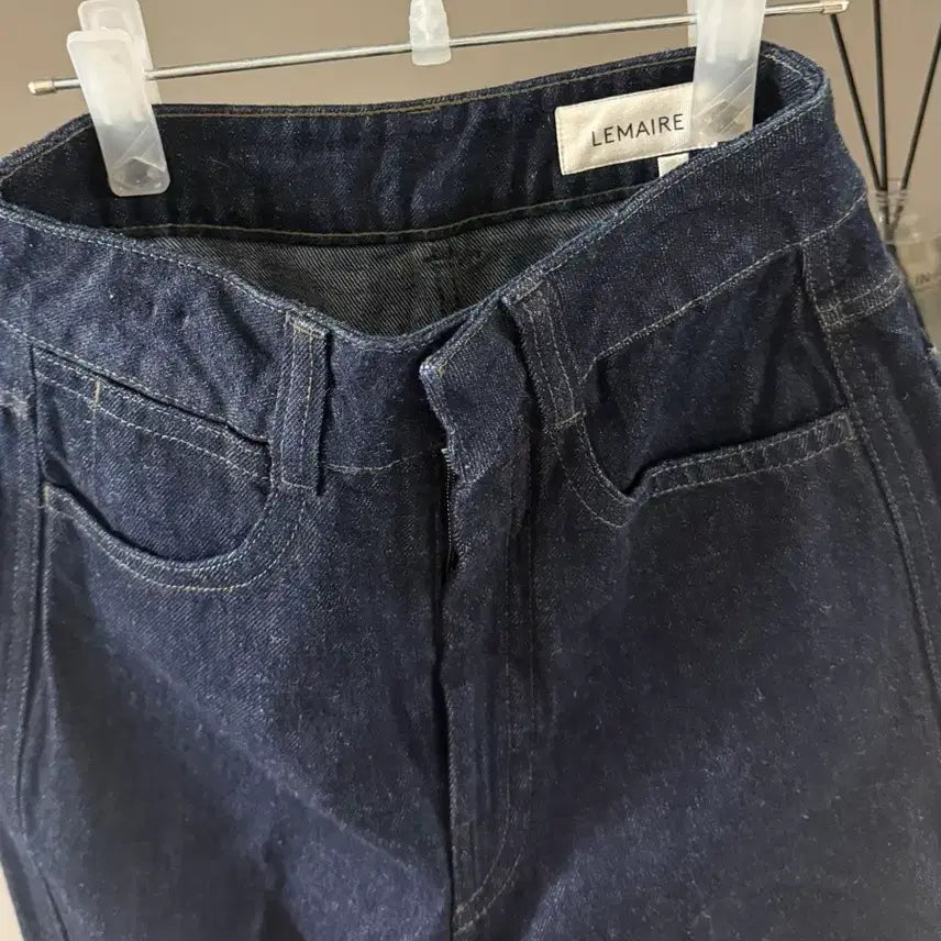 [BUNJANG] Lemaire Straight Raw Denim Jeans (Size 34) / 르메르 스트레이트 생지데님 34