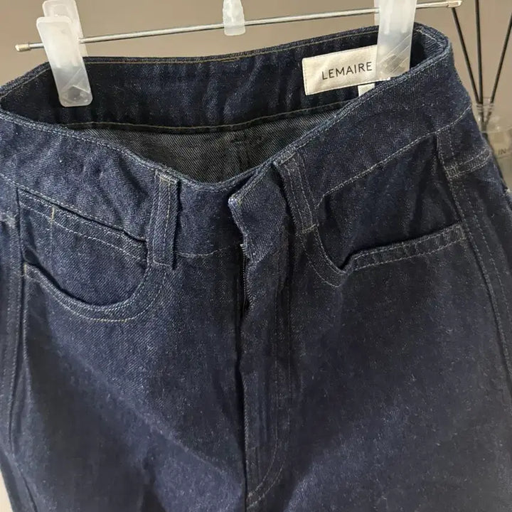 [BUNJANG] Lemaire Straight Raw Denim Jeans (Size 34) / 르메르 스트레이트 생지데님 34