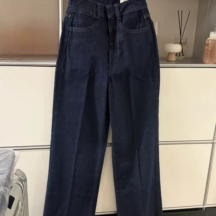 [BUNJANG] Lemaire Straight Raw Denim Jeans (Size 34) / 르메르 스트레이트 생지데님 34
