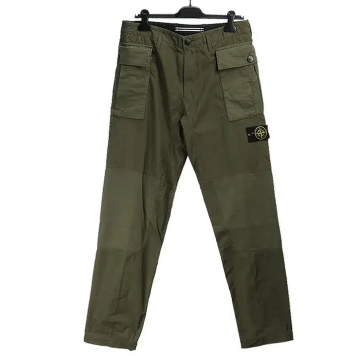 [BUNJANG] Stone Island Ripstop Cargo Pants Khaki / 스톤아일랜드 립스탑 카고 팬츠 카키 34 신품급