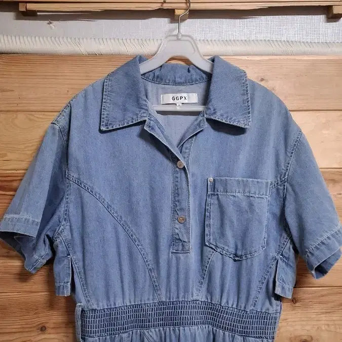 [BUNJANG] GGPX Denim Long Dress / GGPX 데님 롱원피스