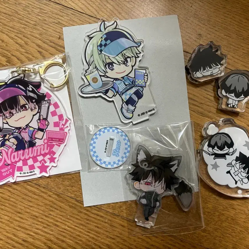 [BUNJANG] Kaiju No. 8 Narumi Terumitsu Keyring / 괴수8호 나루미 파보테리아 키링 비공굿 나루호시 일괄 양도