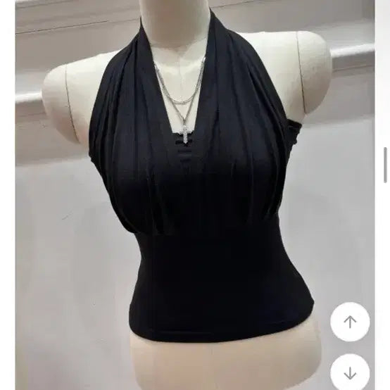 [BUNJANG] Halterneck Top Black / 새상품/블랙)홀터넥