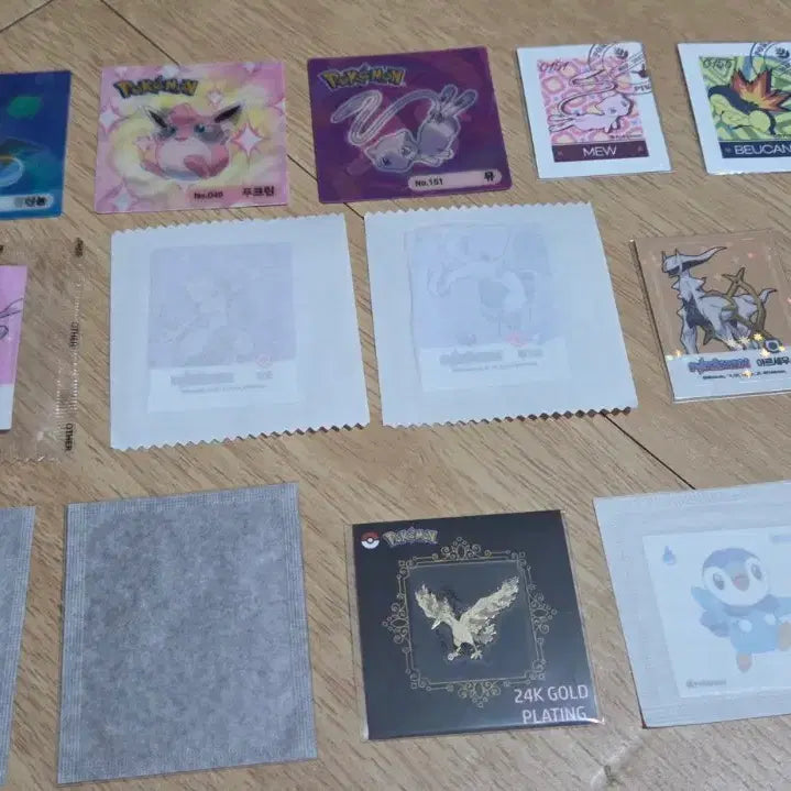 [BUNJANG] Pokemon Snack Bundle Set / 포켓몬 김,우표,나쵸 등 일괄판매(뮤,뮤츠 등)