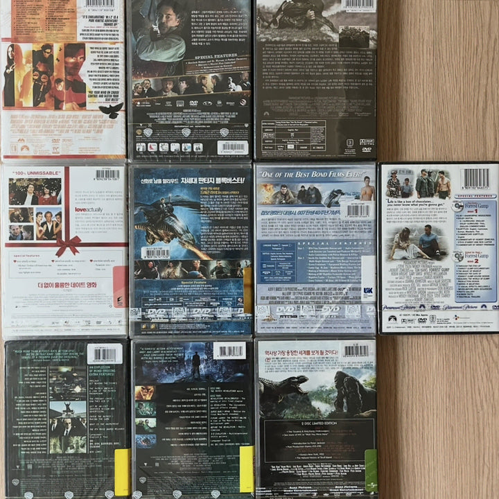 [BUNJANG] Movie DVD Bundle Set (10 Discs) / DVD 새상품 10장 일괄판매