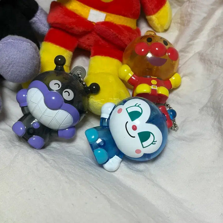 [BUNJANG] Anpanman Doll Keychain Bundle Set / 호빵맨 인형 키링 일괄판매