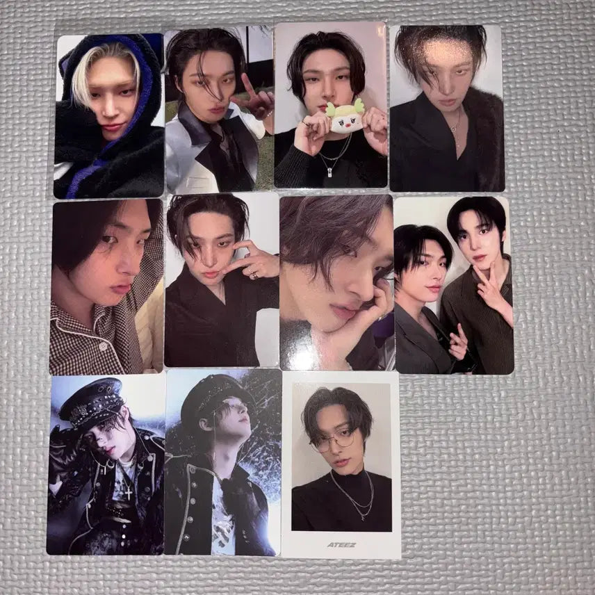 [BUNJANG] Ateez Mingi Bundle Set Photocard / 에이티즈 민기 포카 일괄 양도