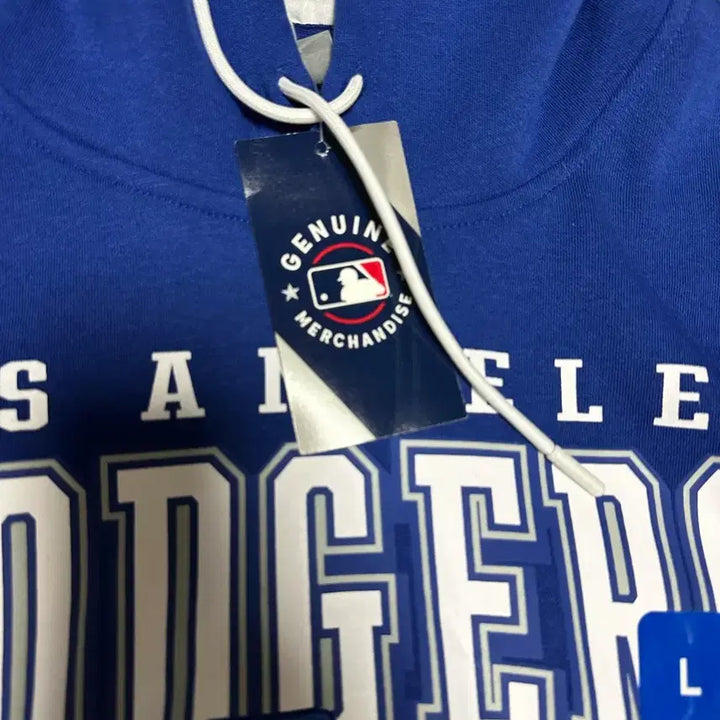 [BUNJANG] LA Dodgers Blue Hoodie L / LA 다저스 블루 후드티 L