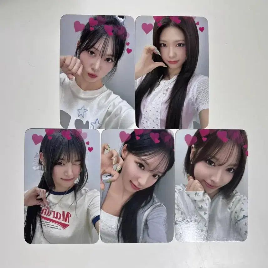 [SOLD OUT] 리센느 rescene 포카 특전 미공포 양도 세트 하트