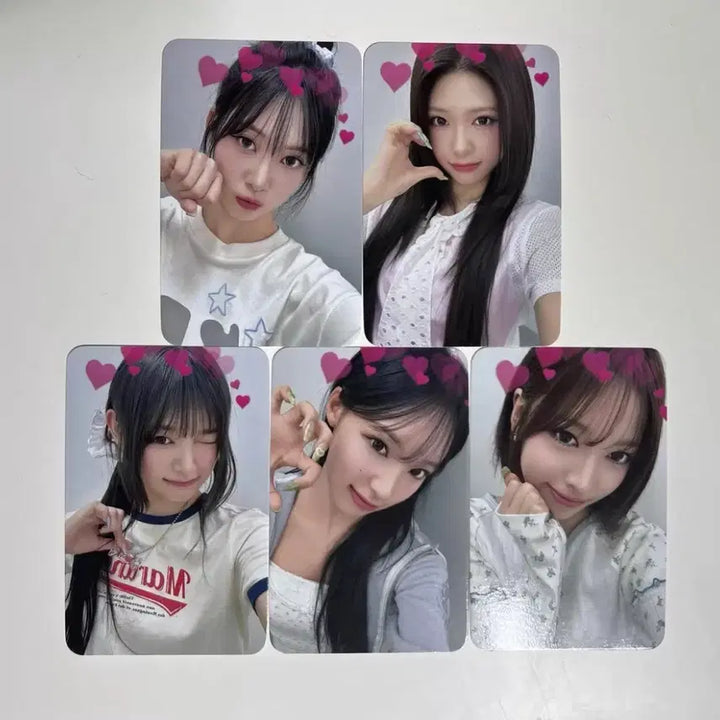 [SOLD OUT] 리센느 rescene 포카 특전 미공포 양도 세트 하트