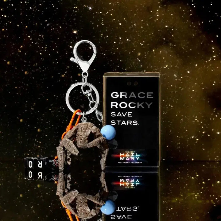 [BUNJANG] Project Hail Mary Rocky Keychain (New) / 2개가능 프로젝트 헤일메리 로키 키링 새상품 AMAZE!