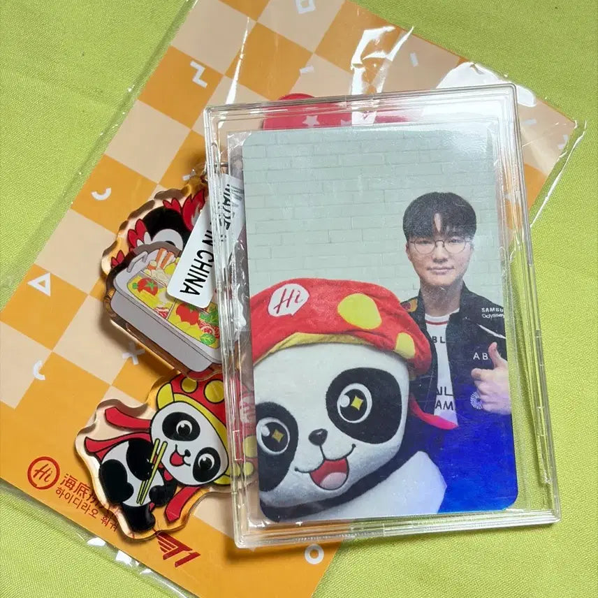 [SOLD OUT] 하이디라오 페이커 포카(2차) + 키링