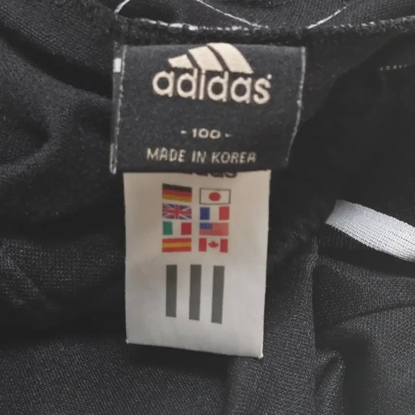 [BUNJANG] Adidas Black 3-Stripes Track Pants / Adidas 아디다스 삼선 블랙 트랙팬츠