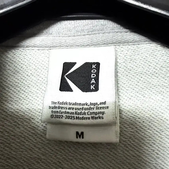 [BUNJANG] Kodak Half Zip-Up Sweatshirt / [M,95]코닥 반집업 맨투맨 하프집업 kodak 오버핏