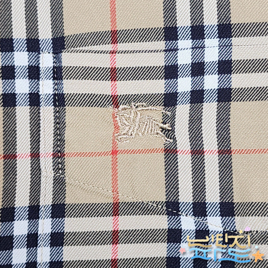 [BUNJANG] Burberry Nova Check Short Sleeve Shirt M / M 버버리 노바체크 반팔셔츠