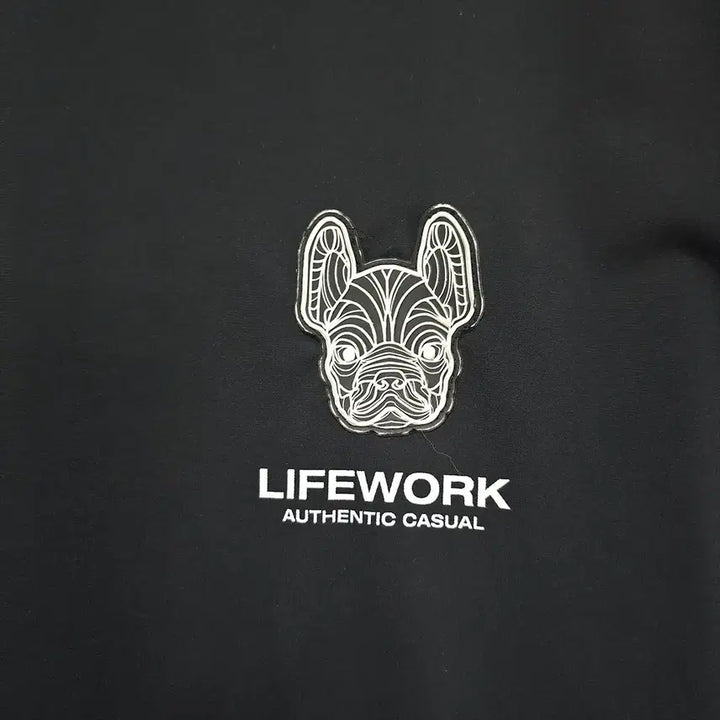 [BUNJANG] LIFEWORK Graphic Oversized T-Shirt / 라이프워크 LIFEWORK 그래픽 오버핏 반팔 티셔츠 L