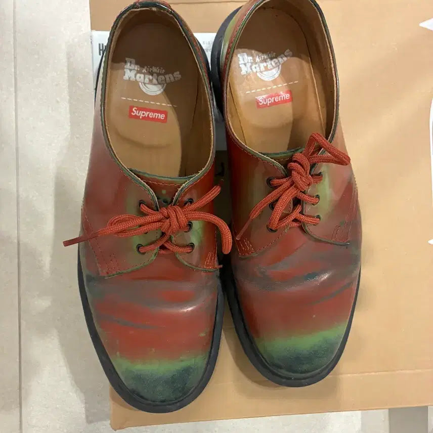 [BUNJANG] Supreme x Dr. Martens Collaborative Shoes UK 8 / 슈프림 닥터마틴 270(uk8)
