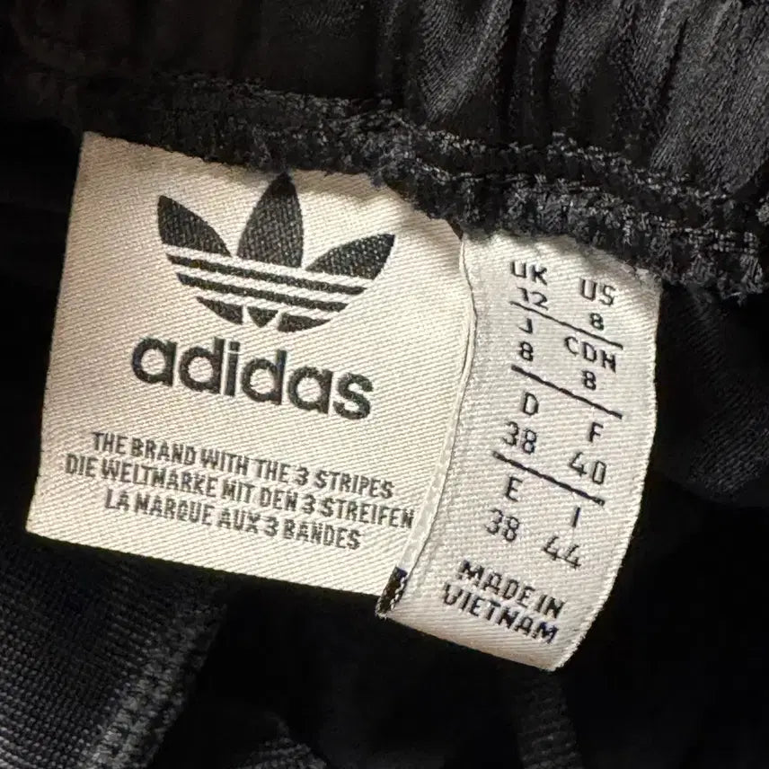 [BUNJANG] Adidas Satin Wide Pants Black / 새상품 아디다스 새틴 와이드 팬츠 블랙 iu 2520