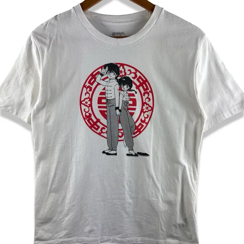 [BUNJANG] Ranma 1/2 Printed T-Shirt / JPN 란마 1/2 프린팅 티셔츠3286