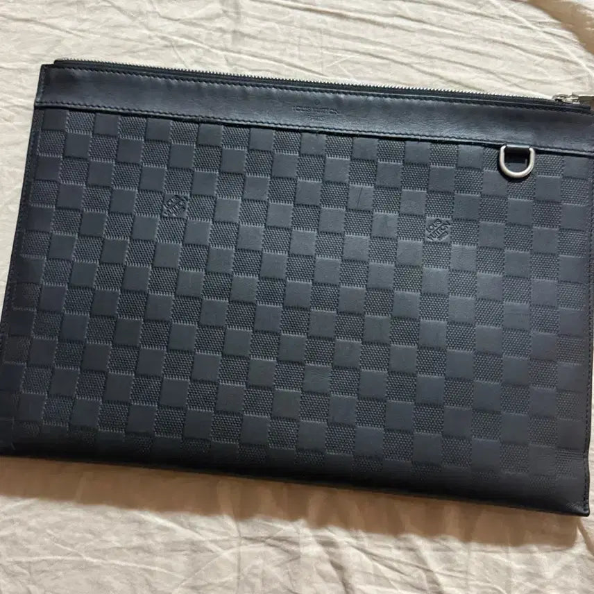 [BUNJANG] Louis Vuitton Damier Clutch Black / 루이비통 다미에 클러치 블랙