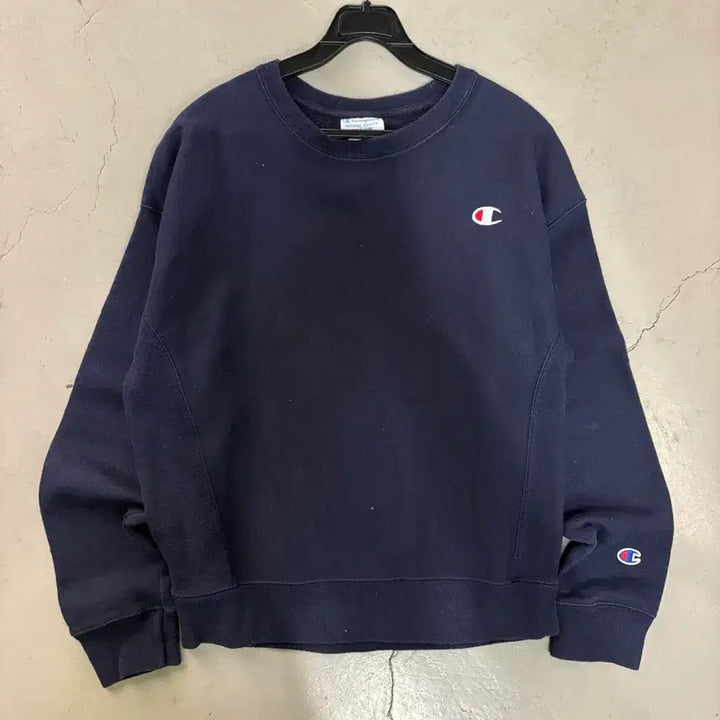 [BUNJANG] Champion Reverse Weave Logo Sweatshirt Medium / 만원샵 챔피온 리버스위브 로고 맨투맨 M
