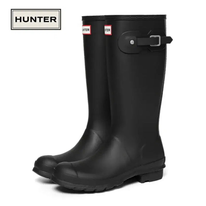 [BUNJANG] Hunter Original Kids Rain Boots Black / 헌터 레인부츠 주니어 오리지널 블랙 210