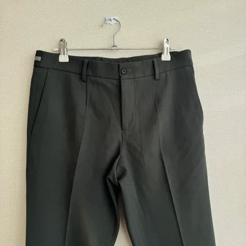 [BUNJANG] Time Homme Wool Slacks Dark Green / 78 타임옴므 울 슬랙스 다크그린