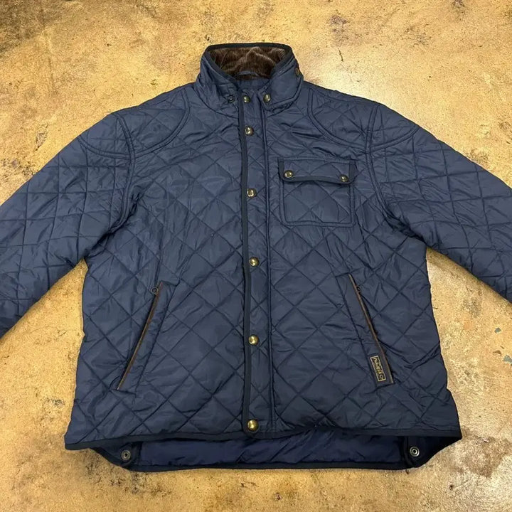 [BUNJANG] Polo Ralph Lauren Quilted Jacket Navy XL / [정품/XL] 폴로  랄프로렌 네이비 퀼팅 자켓