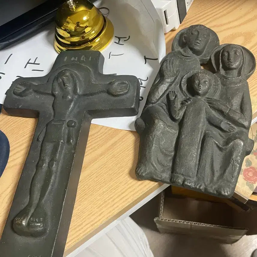 [BUNJANG] Antique Bronze Statue / 골동 통성물브론즈 10만 무거움