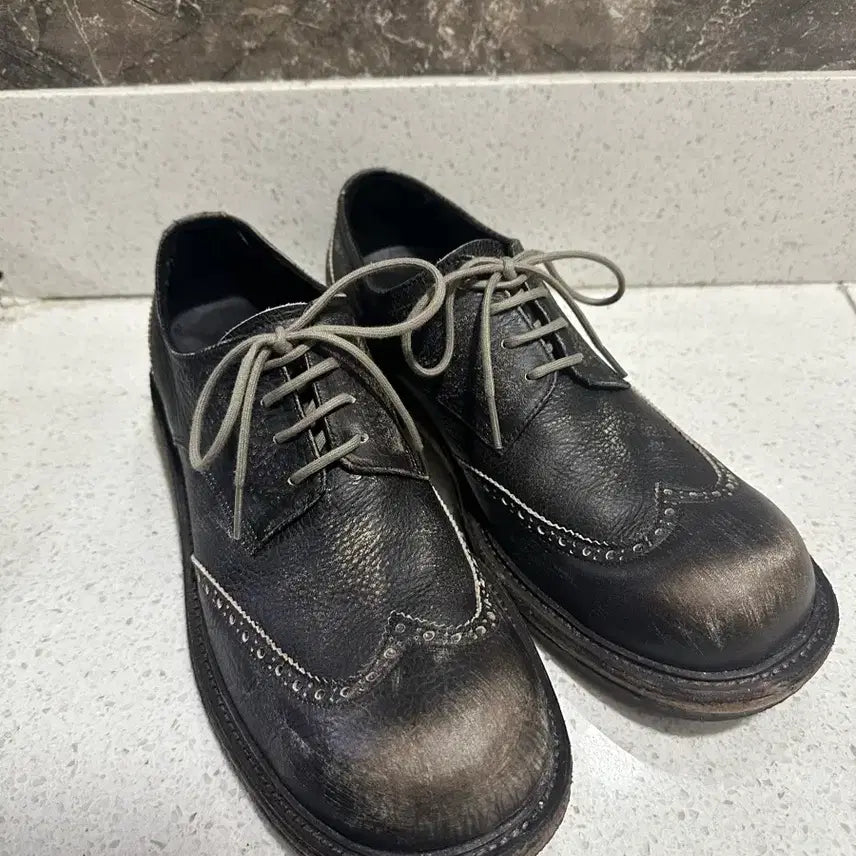 [BUNJANG] Negative Three Wingtip Shoes 260 / 네거티브쓰리 윙팁 26ss 260