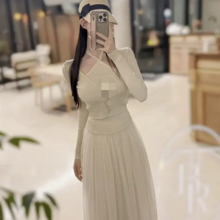 [BUNJANG] Le Swan White Cardigan / 수입의류 가디건(8.3) 르스완