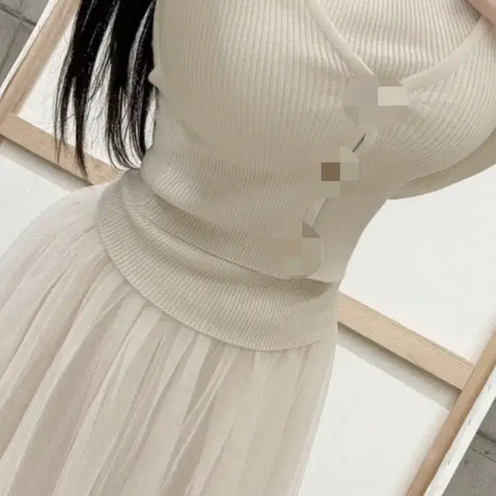 [BUNJANG] Le Swan White Cardigan / 수입의류 가디건(8.3) 르스완
