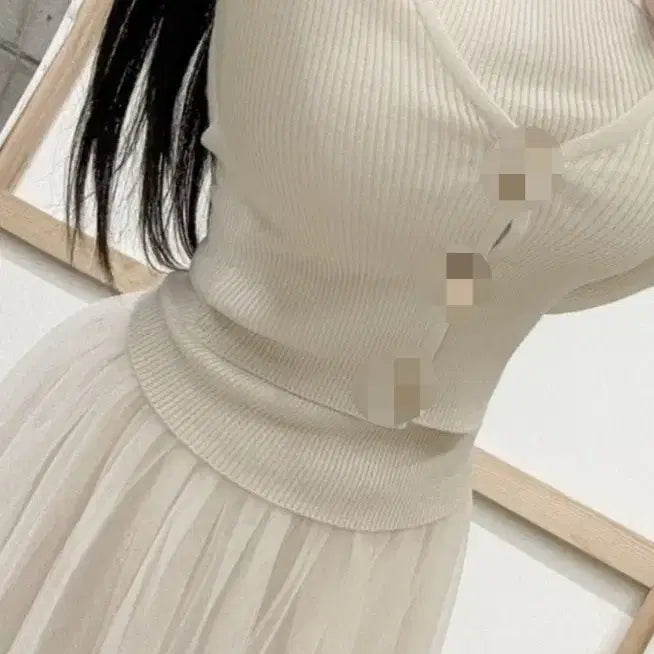 [BUNJANG] Le Swan White Cardigan / 수입의류 가디건(8.3) 르스완