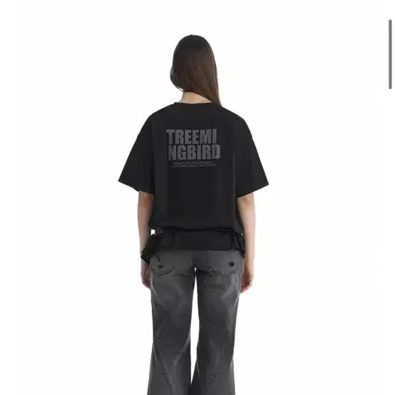 [BUNJANG] Trimingbird Oversized Graphic T-Shirt / 트리밍버드 티셔츠 반팔티 Oversized Graphic T-Shirts