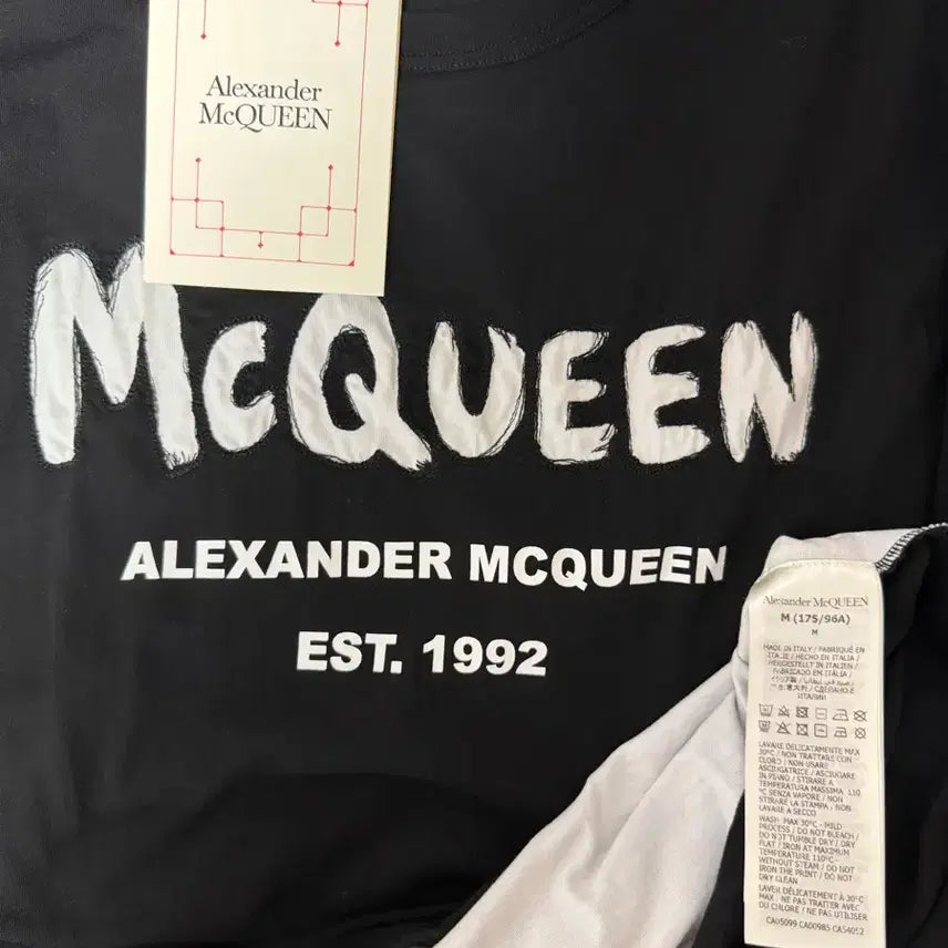 [BUNJANG] Alexander McQueen Short Sleeve T-Shirt / 알렉산더맥퀸 반팔티