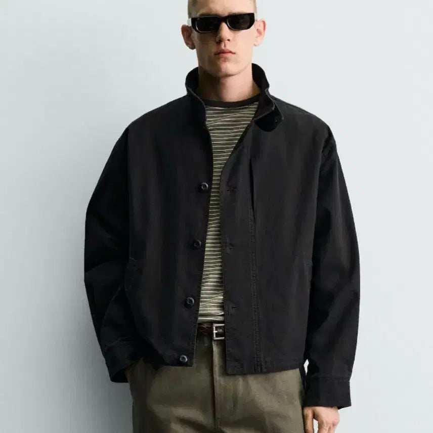 [BUNJANG] Zara Oversized Cropped Jacket / 주우재 추천 자라자켓