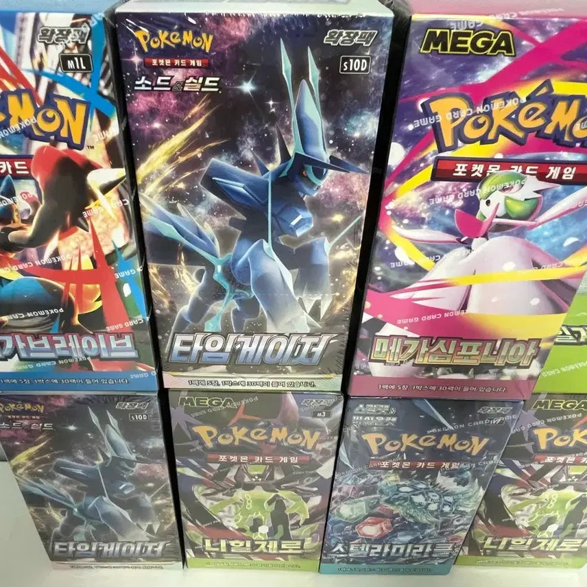 [BUNJANG] Pokemon Card Box Bundle Set (Sealed) / 포켓몬 카드 박스 일괄판매 (슈링크0)