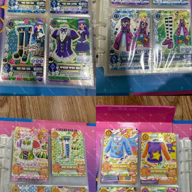 [BUNJANG] Aikatsu! Card Bundle + Collection Book / 아이엠스타(아이카츠) 카드 + 컬렉션북 일괄