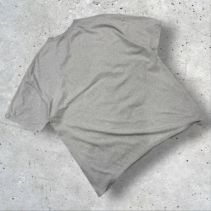 [BUNJANG] Teket Grey Printed Short-Sleeve T-Shirt / [OS] 테켓 Teket 회색 프린팅 반팔 티셔츠
