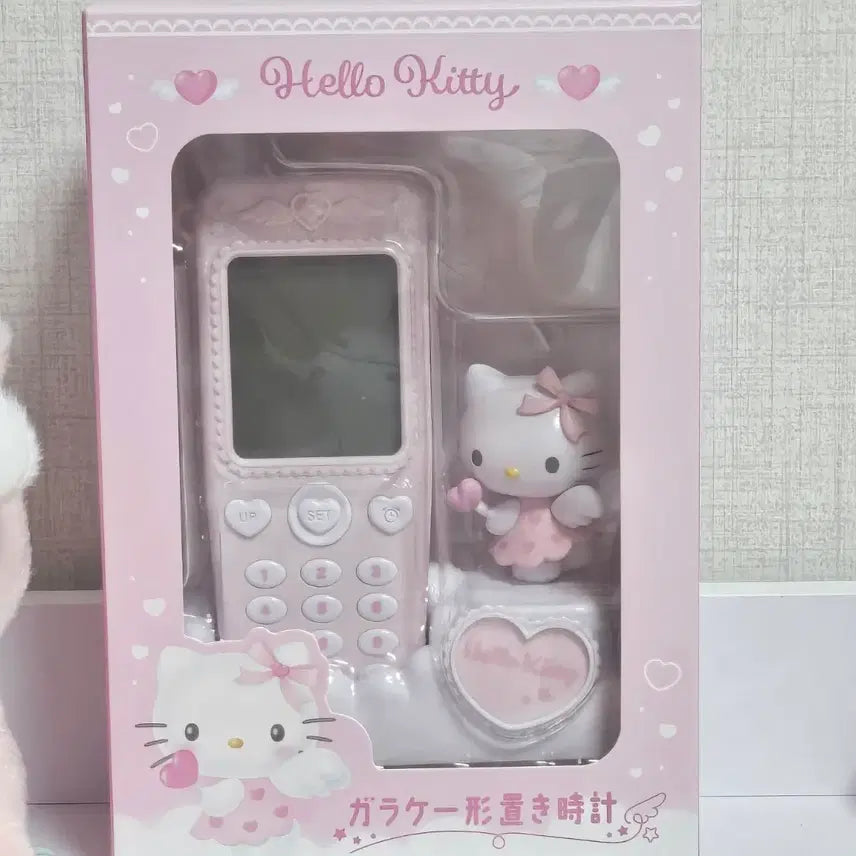 [BUNJANG] Yumemiru Angel Kitty Clock / 유메미루 엔젤키티 시계