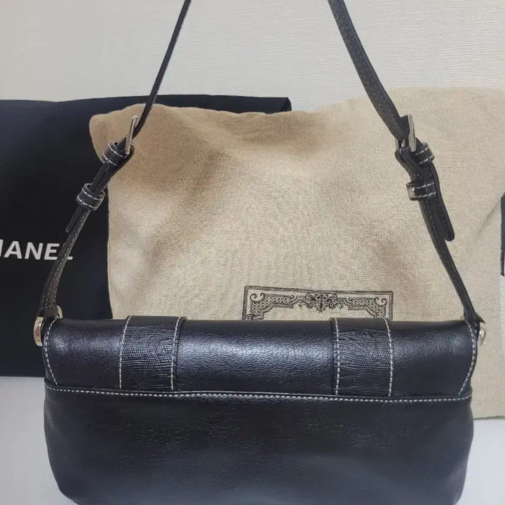 [BUNJANG] Renoma Black Mini Shoulder Tote Bag / 레노마 블랙 미니 숄더백 미니토트백 가방