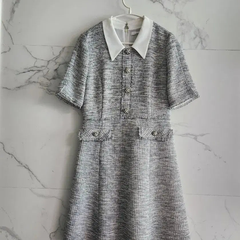 [BUNJANG] JIGOTT Tweed Dress / jj지고트 트위드원피스