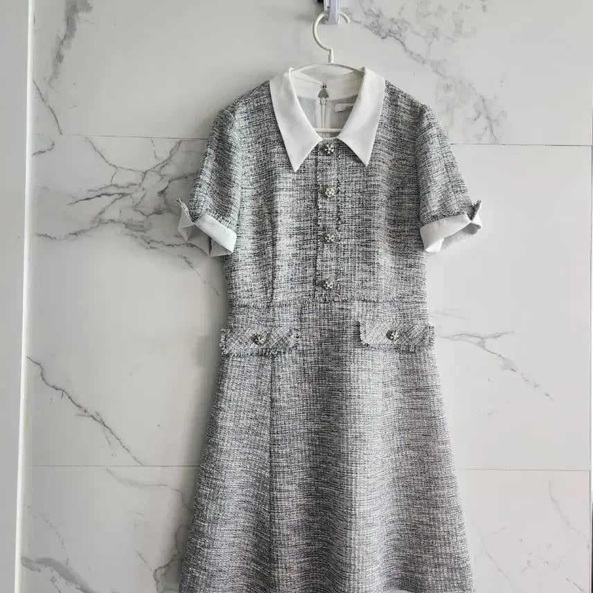 [BUNJANG] JIGOTT Tweed Dress / jj지고트 트위드원피스
