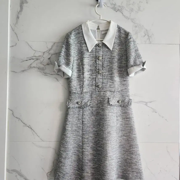 [BUNJANG] JIGOTT Tweed Dress / jj지고트 트위드원피스