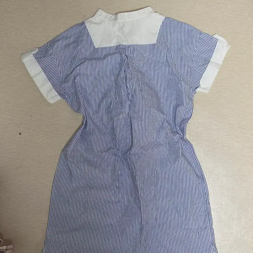 [BUNJANG] Striped Short Sleeve Polo Shirt / 스트라이프 반팔