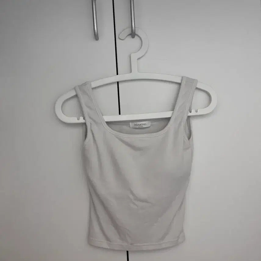 [BUNJANG] Square Neck Cami Tank Top / 스퀘어넥 캡나시 (새상품)