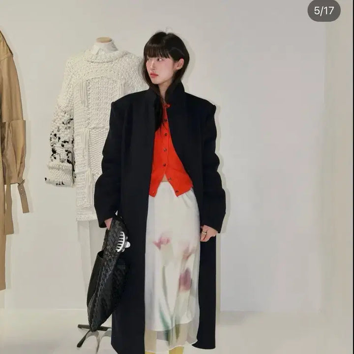 [BUNJANG] H&amp;M Flower Printing Chiffon Midi Skirt / 채령 착용) h&amp;m 플라워 프린팅 쉬폰 미디 스커트 32