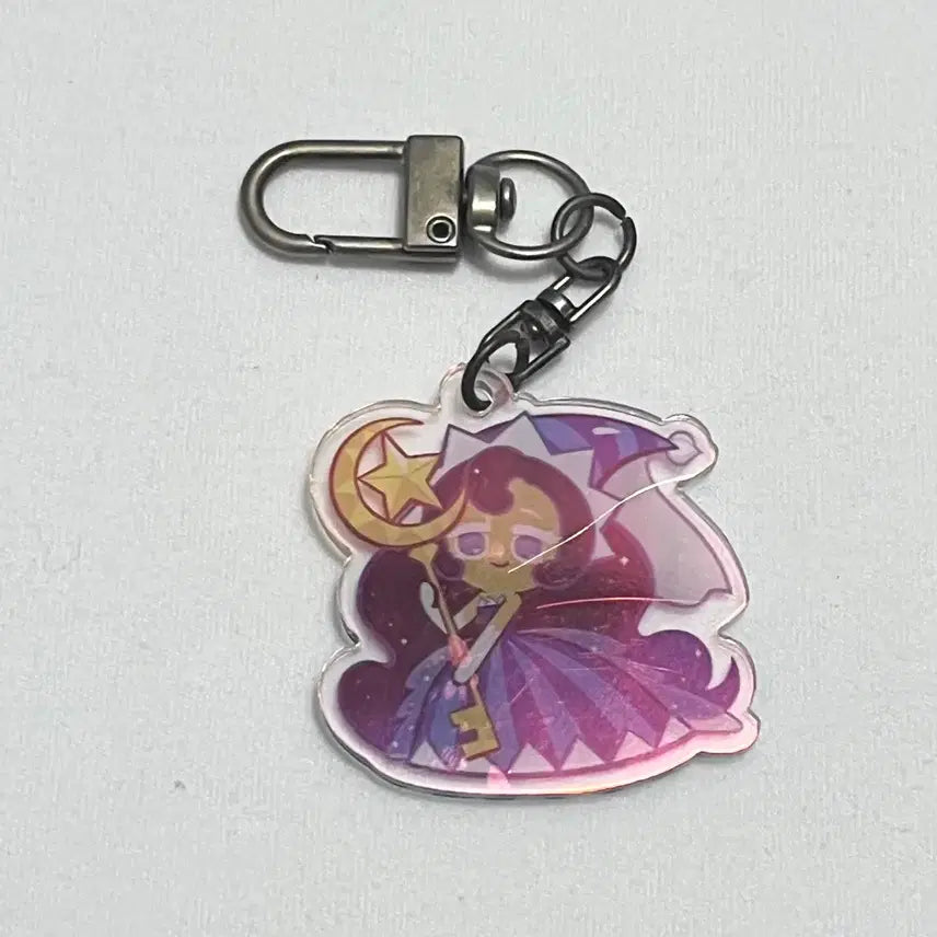 [BUNJANG] Cookie Run Moonlight Cookie Acrylic Keychain / 쿠키런 달빛술사맛 쿠키 아크릴 키링