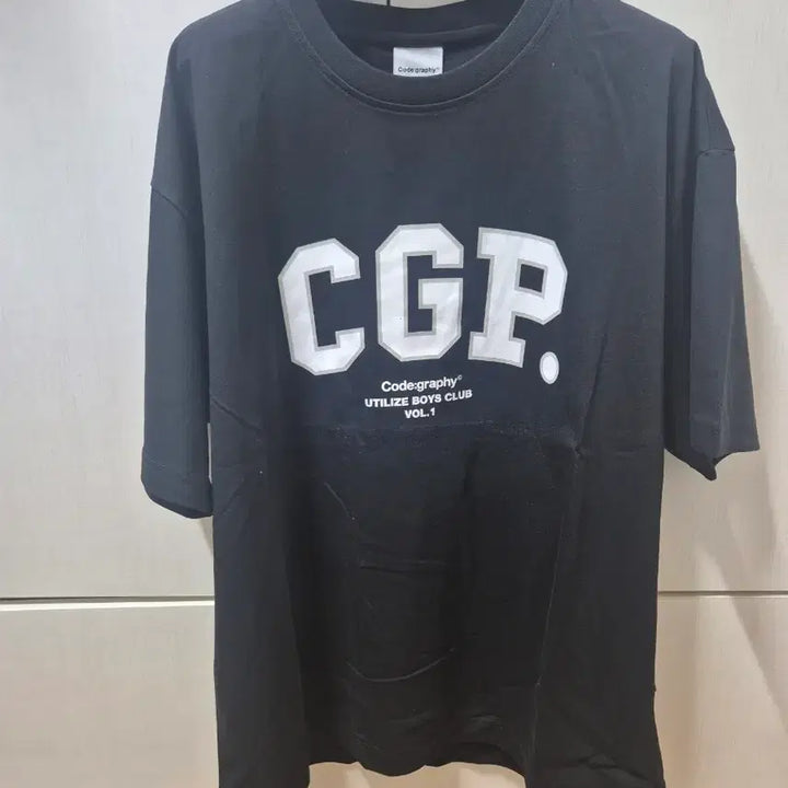 [BUNJANG] Code:graphy CGP Short Sleeve T-Shirt Black XL / 코드그라피 Code:graphy CGP 반팔 티셔츠 블랙 XL