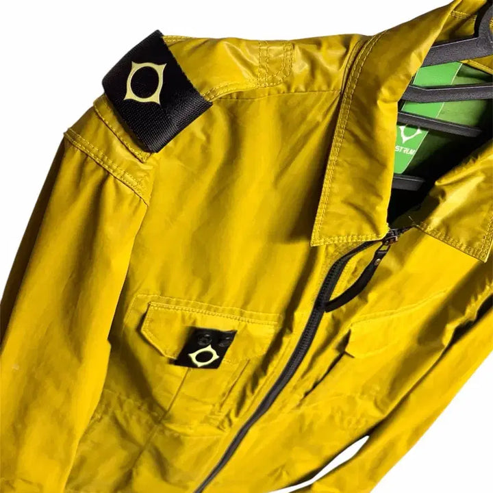 [BUNJANG] Massimo Osti Archive Mastrum Metal Gold Jacket / [M]스톤아일랜드 아카이브 마스트럼 메탈골드 자켓